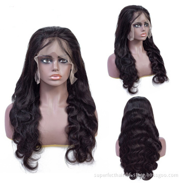 130% Density 13*6 Lace Front Human Hair wigs  Brazilian Remy Body Wave Wig